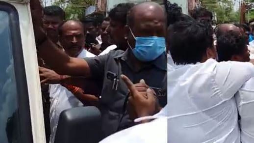 வாக்காளர்களுக்கு பணம் கொடுத்தவரை விடுவிக்குமாறு போலிஸாரை மிரட்டிய அமைச்சர்... கோவில்பட்டியில் பரபரப்பு!