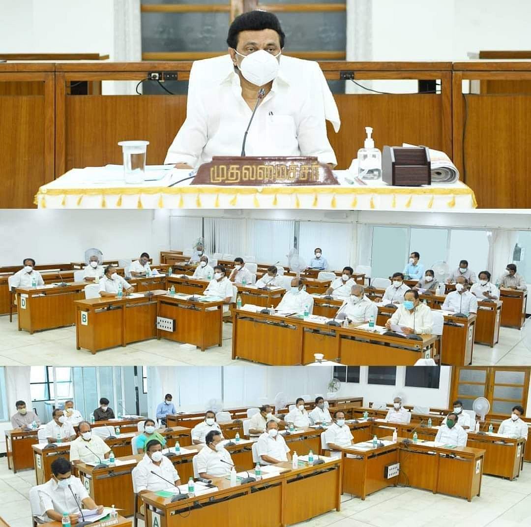 “கொரோனா நோயாளிகளுக்கு உடனடியாக சிகிச்சையை உறுதி செய்க” - அமைச்சரவை கூட்டத்தில் மு.க.ஸ்டாலின் உத்தரவு!