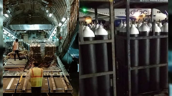 சிங்கப்பூரிலிருந்து ஆக்சிஜன் சிலிண்டர், கண்டெய்னர்கள் இறக்குமதி: கொரோனா தடுப்பு நடவடிக்கையில் தமிழக அரசு!