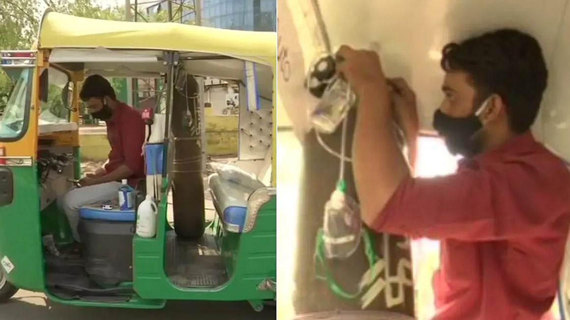 மனைவி நகையை விற்று ஆட்டோவை ஆம்புலன்ஸாக மாற்றிய ம.பி. இளைஞர்; நெருக்கடி காலத்தில் உதித்த நிஜ ஹீரோ!