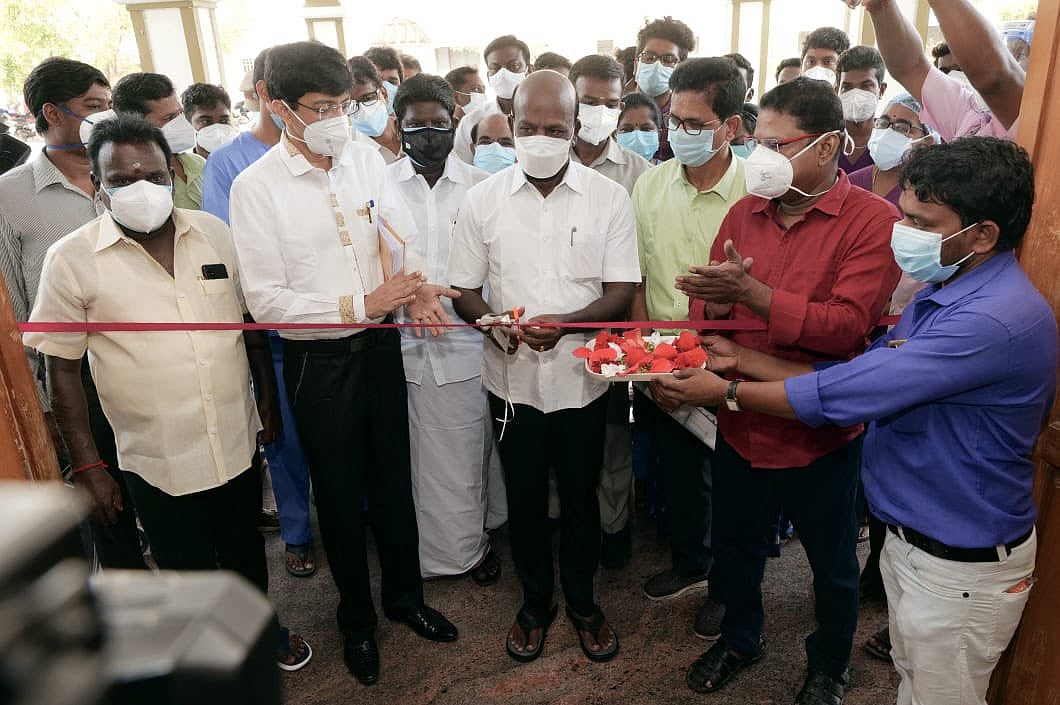 சென்னை KING மருத்துவமனையில் கூடுதலாக 104 O2 படுக்கைகள் அமைப்பு - அமைச்சர் மா.சுப்பிரமணியன் திறந்துவைப்பு!