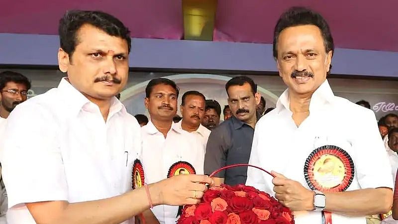 “தி.மு.கவின் கோட்டையாக மாறியது கரூர்.. கலைஞரின் பொற்கால ஆட்சியை வழங்குவோம்” : செந்தில் பாலாஜி நெகிழ்ச்சி!