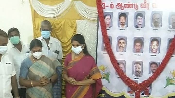 தூத்துக்குடி துப்பாக்கிச் சூட்டின் 3ம் ஆண்டு நினைவு தினம் இன்று : தி.மு.கவினர் - பொதுமக்கள் அஞ்சலி!