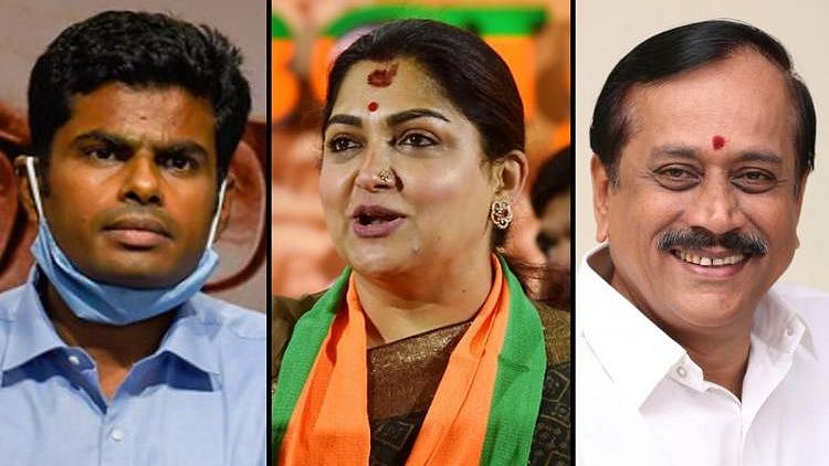 #ELECTIONRESULTS|வெற்றுச் சவடால் விட்ட ஹெச்.ராஜா, அண்ணாமலை, குஷ்பு துவக்கத்திலேயே ‘காலி’ 