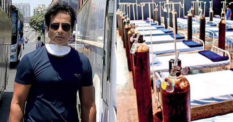 விடிய விடிய போராடி 22 பேரின் உயிரை மீட்ட சோனு சூட்... கொரோனா பேரிடரில் ஒரு நெகிழ்ச்சிக் கதை!