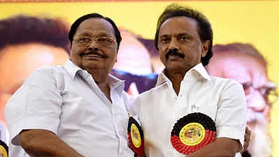 “முதலமைச்சர் மு.க.ஸ்டாலினின் உழைப்பைப் பார்த்து அசந்துவிடுகிறேன்” - அமைச்சர் துரைமுருகன் பேச்சு!