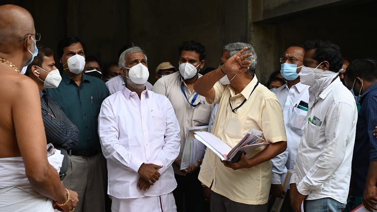 "கோவில் நில ஆக்கிரமிப்புகள் பாரபட்சம் பார்க்காமல் அகற்றப்படும்" : அமைச்சர் சேகர்பாபு எச்சரிக்கை!