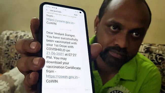 “13 வயது சிறுவனுக்கு தடுப்பூசி போட்டதாக வந்த மெசேஜ்.. அதிர்ந்த தந்தை” : ம.பி பா.ஜ.க அரசின் மோசடி அம்பலம்!