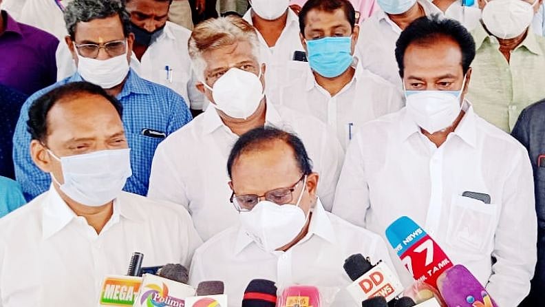 “எதிர்க்கட்சிகளின் கருத்துக்களையும் கேட்கக்கூடிய அரசாக தி.மு.க அரசு உள்ளது” : அமைச்சர் ரகுபதி பேட்டி!