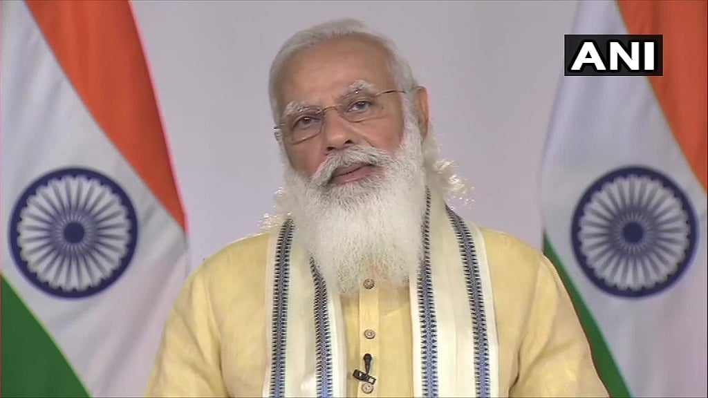 “மூக்கில் சொட்டு மருந்தாக செலுத்தும் வகையிலான தடுப்பு மருந்து விரைவில் வரும்” - பிரதமர் மோடி உரை!