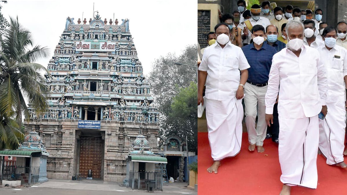 “அனைத்து சாதியினரும் அர்ச்சகராகும் சட்டம் 100 நாட்களில் செயல்படுத்தப்படும்” : அமைச்சர்  சேகர்பாபு பேட்டி!