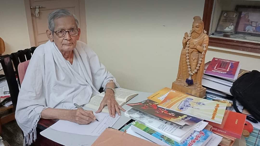 'தமிழ்நெறித் திருமணங்களை நடத்தியவர்-தமிழ்வழிக் கல்விக்கு பாடுபட்டவர்':தமிழ்க்கடல் இளங்குமரனார் காலமானார்!