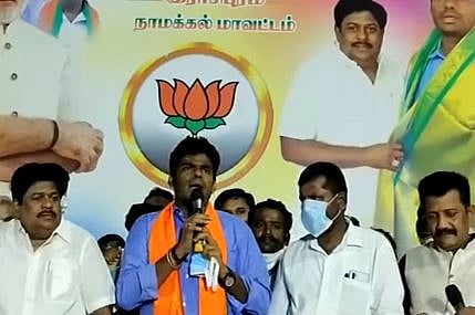 "நான் கன்னடன்னு பேசிட்டு இங்க ஏன் வந்தீரு..?" : கேள்விகளால் துளைத்த இளைஞர் - திணறிப்போன அண்ணாமலை!