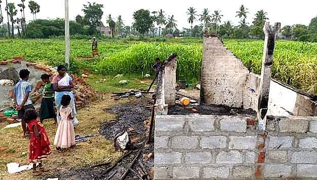 சொந்த வீட்டுக்கே தீ வைத்த இளைஞர்... சேலம் அருகே அதிர்ச்சி சம்பவம் - காரணம் என்ன?