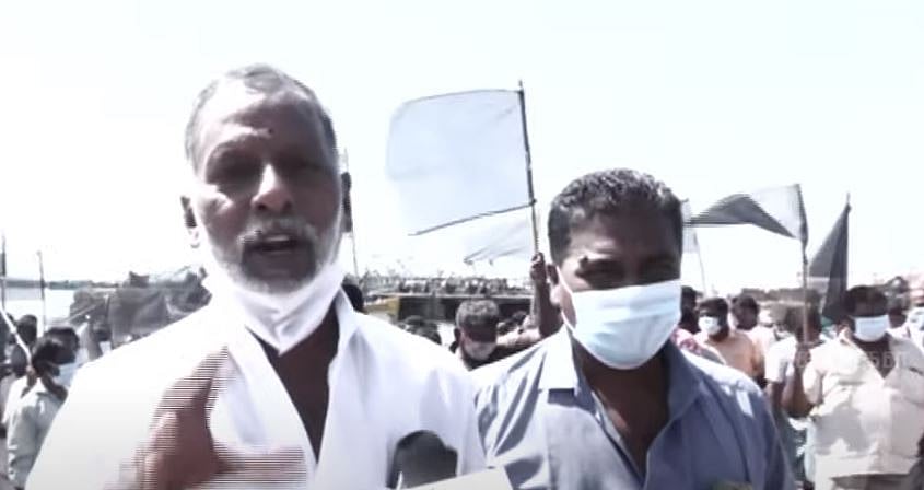 கடல் வளத்தை அழிக்கும் மோடி அரசின் தேசிய கடல் மீன்வள சட்ட மசோதா... தமிழ்நாட்டில் மீனவர்கள் போராட்டம்!