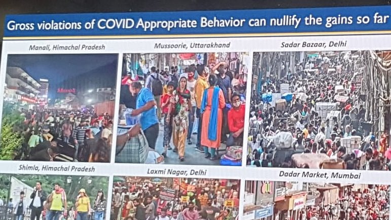 ”கொரோனா நம்மை சுற்றிதான் உள்ளது; விதிமுறைகளை பின்பற்றாது போவது ஆபத்தானது” - ஒன்றிய சுகாதாரத்துறை வார்னிங்