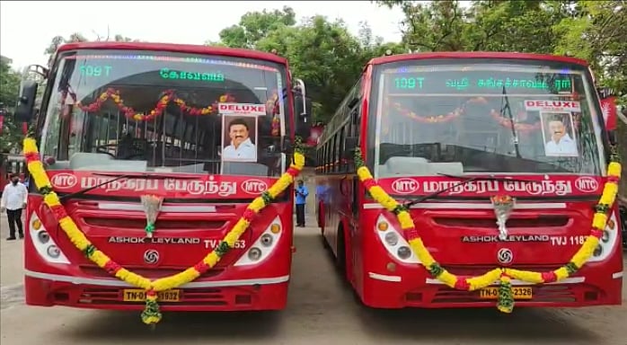 109D உருவானது புதிய வழித்தடம் - 100 மீனவ கிராம மக்கள் பயன்பெற புதிய பேருந்து இயக்கம்!