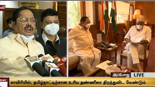 மேகதாதுவில் அணை கட்ட நினைப்பது சட்டவிரோதம்; அறிக்கை தயாரிக்க அனுமதித்தது நியாயமா? - அமைச்சர் துரைமுருகன்