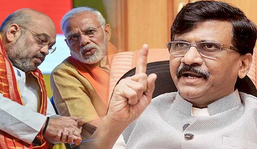 “பெகாசஸ் ஒட்டுக்கேட்பு : ஜனநாயகத்தின் 4 தூண்களையும் பலவீனப்படுத்தியுள்ளது மோடி அரசு” : சிவசேனா MP தாக்கு!