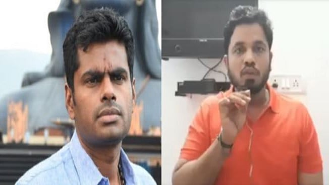 “அண்ணாமலை ஒரு போலி சிங்கம்; வீரமா பேசிட்டு இப்போ பம்முறார்” : மதன் வெளியிட்ட ஆடியோ.. பா.ஜ.க பரிதாபங்கள்!