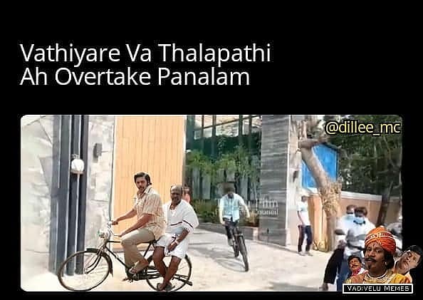 “வா வாத்தியாரே விண்வெளிக்கு போலாம்” - இணையத்தைக் கலக்கும் சார்பட்டா மீம்ஸ்!