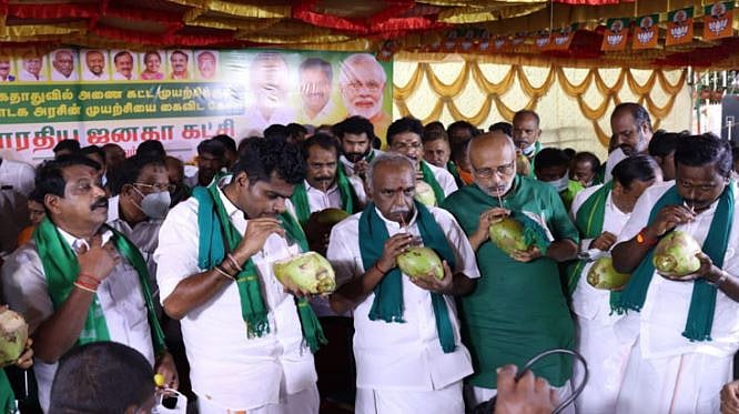 அண்ணாமலையின் போராட்டம் ஒரு நாடகம்; பிரிவினையை தூண்டும் பாஜகவின் கனவு நிறைவேறாது - பி.ஆர்.பாண்டியன் பேட்டி