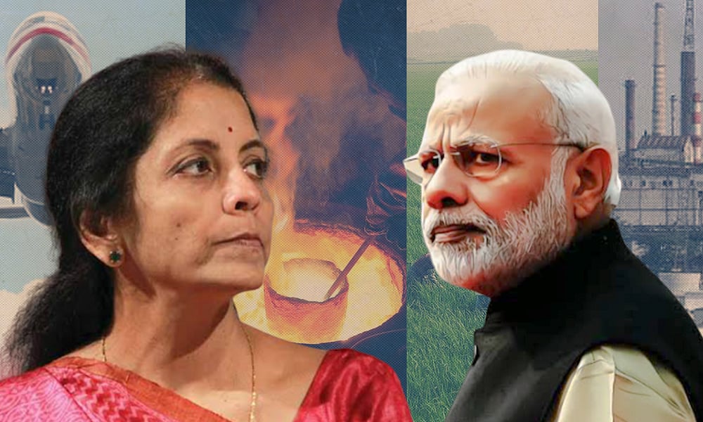 ₹6 லட்சம் கோடிக்கு அரசு துறைகள் தாரைவார்ப்பு: ஒரே கல்லில் 3 மாங்காய் அடிக்கும் பாஜகவின் திட்டம் இதுதானா?