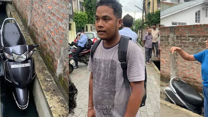 “மண்டியிடு.. மன்னிப்பு கேள்..” : அத்துமீறிய இளைஞரை விரட்டிச் சென்று வெளுத்து வாங்கிய இளம்பெண்!