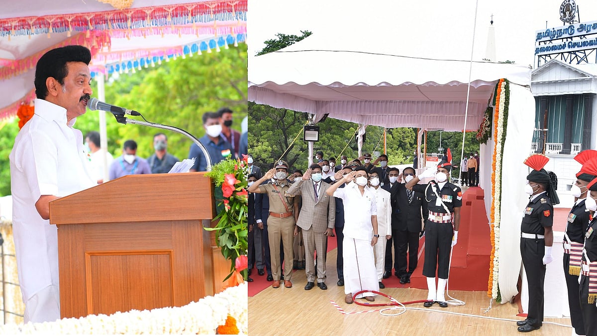 “150 ஆண்டுகளுக்கு முன்பே விடுதலைக்காகப் போராடிய மண்தான் நம்முடைய தமிழ் மண்” : முதல்வர் மு.க.ஸ்டாலின் உரை!