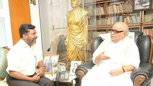 ”தமிழ்நாட்டில் கலைஞர் பெயரில் மொழியியல் பல்கலைக்கழகம் தொடங்க வேண்டும்” : திருமாவளவன் MP கோரிக்கை!