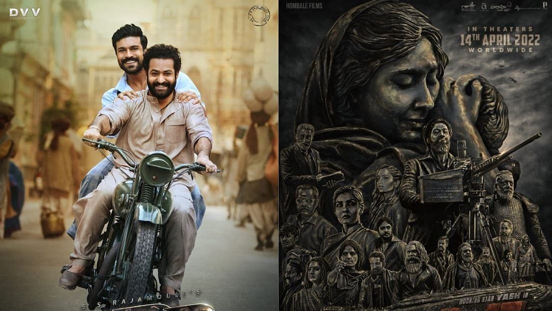 KGF-2 உடன் நேருக்கு நேர் போட்டியிடும் ராஜமெளலி.. வெளியானது RRR ரிலீஸ் தேதி! - சினி பைட்ஸ்