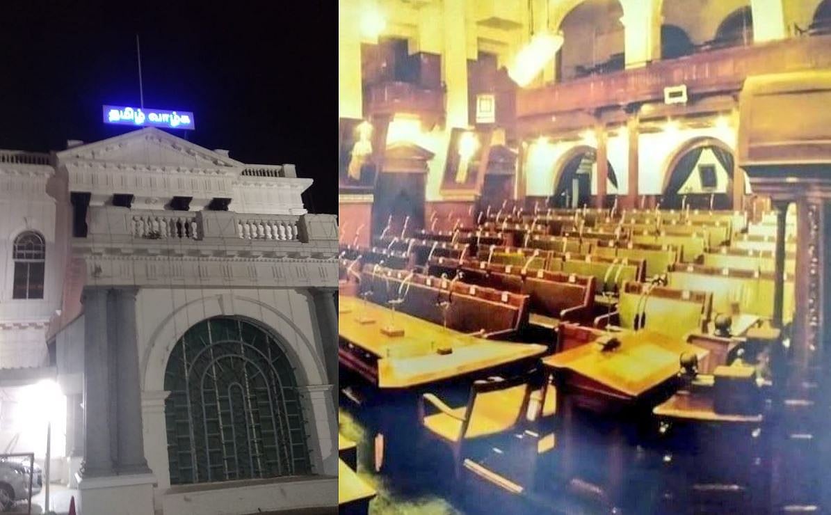 ”சட்டமன்ற நூற்றாண்டு விழா; வண்ண விளக்குகளால் ஜொலிக்கும் கோட்டை” : 5 அடுக்கு போலிஸ் பாதுகாப்பு குவிப்பு!