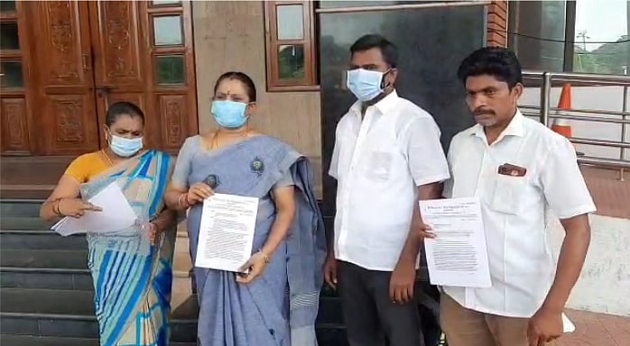 “நாகரீகமற்ற முறையில் நடந்துகொள்வார்” : அ.தி.மு.க துணைத் தலைவர் மீது ஊராட்சித் தலைவி பரபரப்பு புகார்!