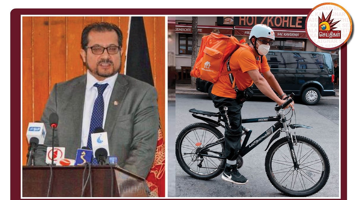 “பீட்சா விற்கும் முன்னாள் அமைச்சர்” : வைரலாகும் படங்கள்... அவர் சொன்ன ஆச்சர்ய காரணம்?