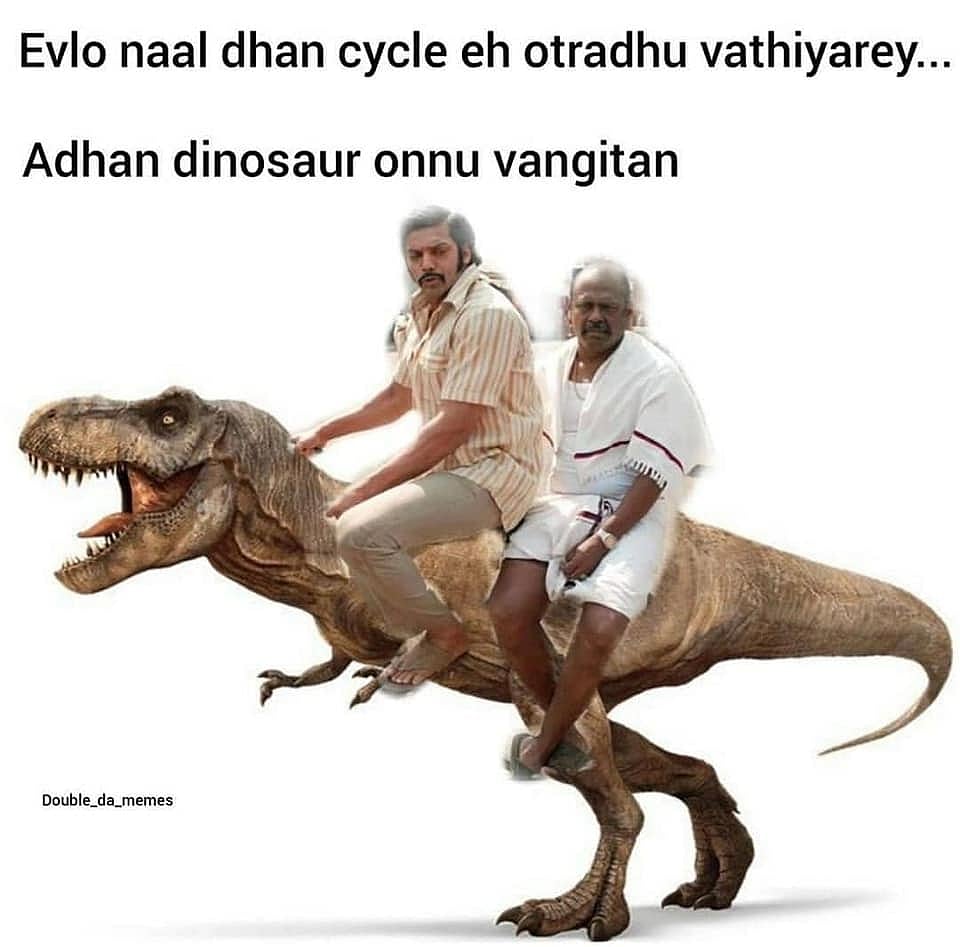 “வா வாத்தியாரே விண்வெளிக்கு போலாம்” - இணையத்தைக் கலக்கும் சார்பட்டா மீம்ஸ்!