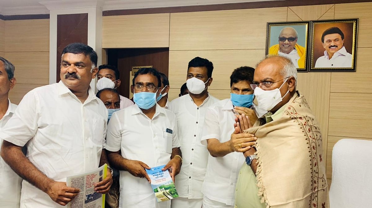 கோவையில் விவசாயத்துக்கு சுத்திகரிக்கப்பட்ட கழிவுநீர் திட்டம்? சுற்றுச்சூழல் அணி செயலர் சொல்லும் தகவல்!