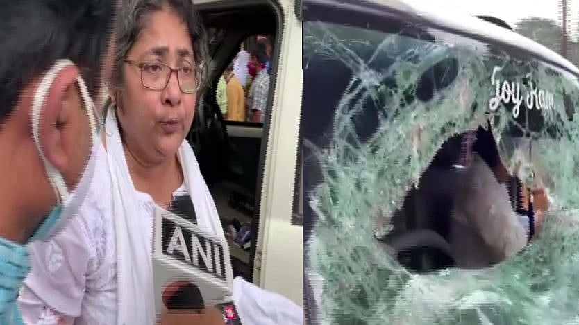 "செங்கற்கள் வீசி திரிணாமுல் எம்.பிக்கள் மீது பா.ஜ.க கும்பல் தாக்குதல்" : திரிபுராவில் பரபரப்பு!