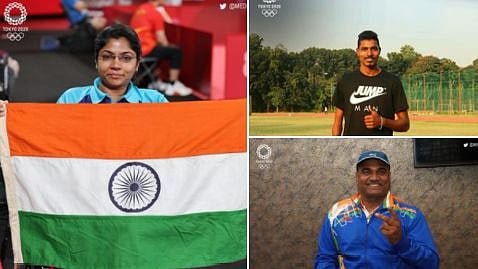 டோக்கியோ பாராலிம்பிக்ஸ்: ஒரேநாளில் மூன்று பதக்கம் வென்று அசத்திய இந்திய வீரர்கள்.. குவியும் வாழ்த்து!