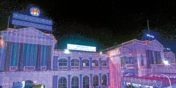 ”சட்டமன்ற நூற்றாண்டு விழா; வண்ண விளக்குகளால் ஜொலிக்கும் கோட்டை” : 5 அடுக்கு போலிஸ் பாதுகாப்பு குவிப்பு!