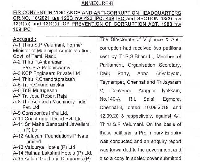 சிக்கும் அ.தி.மு.க முன்னாள் அமைச்சர் எஸ்.பி.வேலுமணி... 52 இடங்களில் லஞ்ச ஒழிப்புத்துறை சோதனை!
