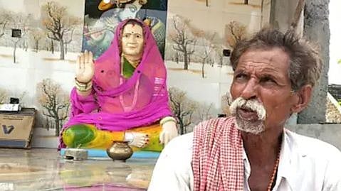 இதுவும் தாஜ்மஹால்தான்... கொரோனாவால் இறந்த மனைவிக்கு கோயில் கட்டிய காதல் கணவர்!