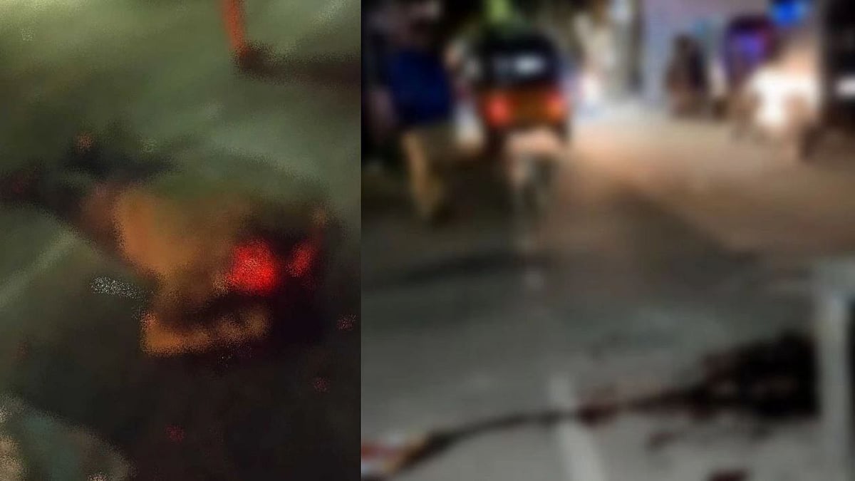 நடு ரோட்டில் ரத்தம் சொட்ட சொட்ட ரவுடி வெட்டிக் கொலை: மர்ம நபர்கள் வெறிச்செயல் - மயிலையில் பரபரப்பு!
