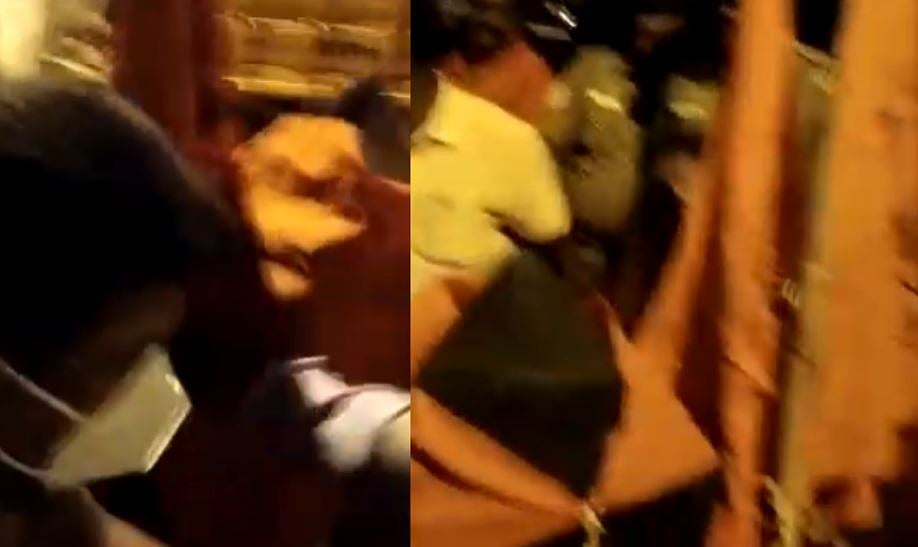 இரவோடு இரவாக விநாயகர் சிலை வைக்க முயற்சி: தடுத்து நிறுத்திய போலிஸாரிடம் இந்து முன்னணி தகராறு!