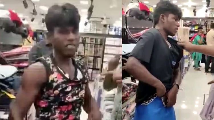 ட்ரையல் பார்ப்பதாகச் சென்றவரின் தில்லுமுல்லு.. நெல்லை அருகே துணிக்கடையில் நூதன திருட்டு - சிக்கிய இளைஞர்!