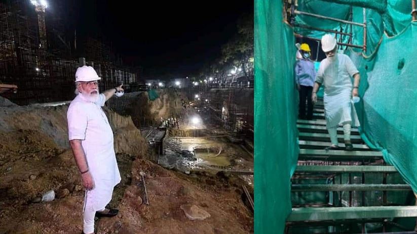 'அதோ அந்த குழிதான்...’ : இரவோடு இரவாக மோடி விசிட் அடித்தது இதற்காகத்தானா?