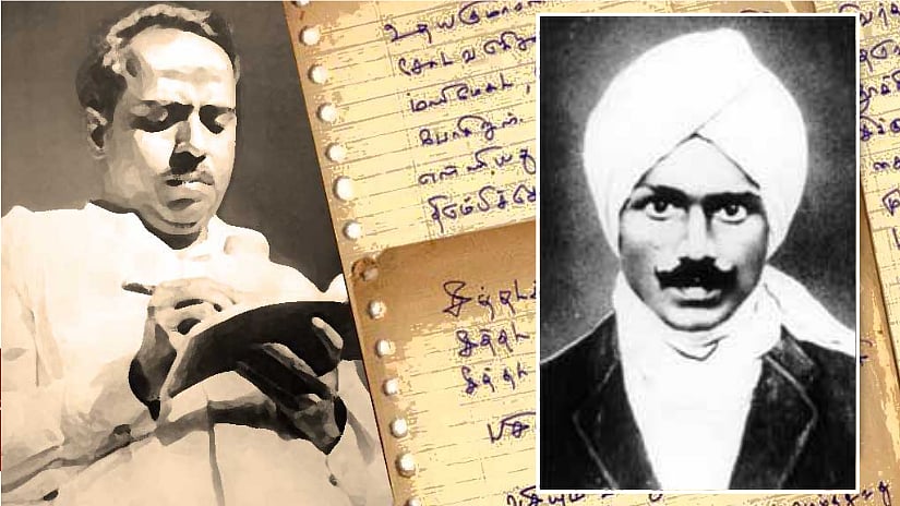 “பாரதி, தேசியவாதத்தின் கவிஞர் மட்டுமல்ல; அவர் மக்கள் கவிஞர்” : பாரதி குறித்து அண்ணா எழுதி வைத்த குறிப்பு!