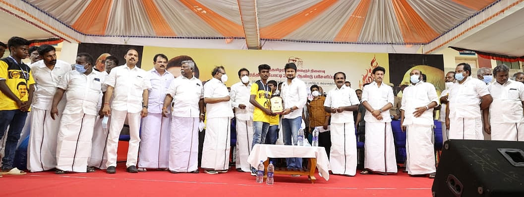“எதிர்க்கட்சியினரே பாராட்டும் வகையில் செயல்படும் தி.மு.க அரசு” : உதயநிதி ஸ்டாலின் பேச்சு!