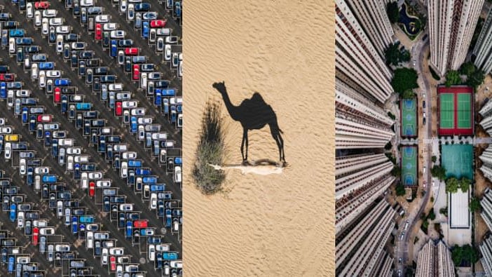 இப்படியும் ஒரு ‘பார்வை’ :  கிறுகிறுக்க வைக்கும் Drone புகைப்படங்கள்!