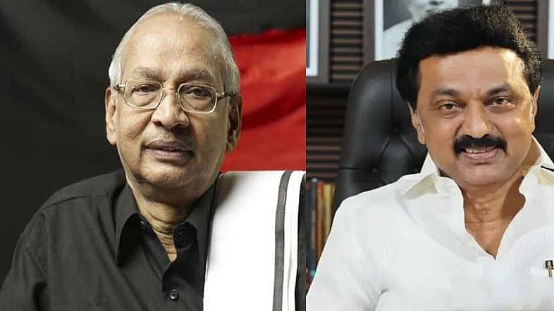 “சமூகநீதிக்கான சரித்திர நாயகர் மு.க.ஸ்டாலினின் திராவிட ஆட்சிக்கு அரணாக இருப்போம்” : கி.வீரமணி உறுதி!