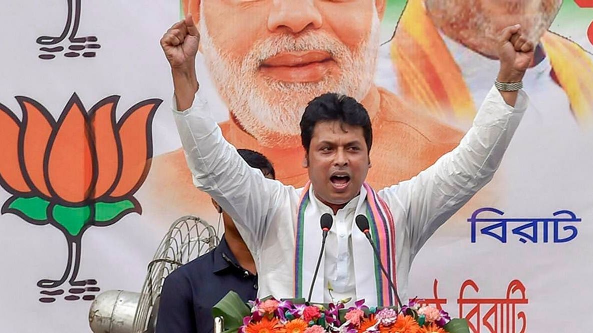 "நான்தான் புலி... நீதிமன்றத்தை பார்த்தெல்லாம் பயப்படாதீங்க" : திரிபுரா பா.ஜ.க முதல்வரின் சர்ச்சை பேச்சு!